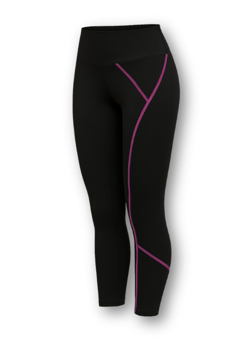 STELLA leggings by Grand Prix nylon, black+galaxy, 140cm