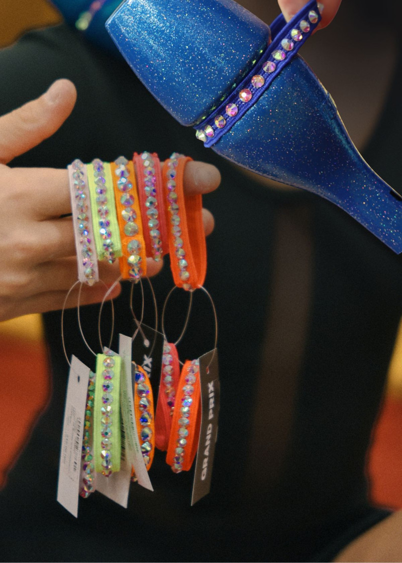 Club band with crystals ss20 purple