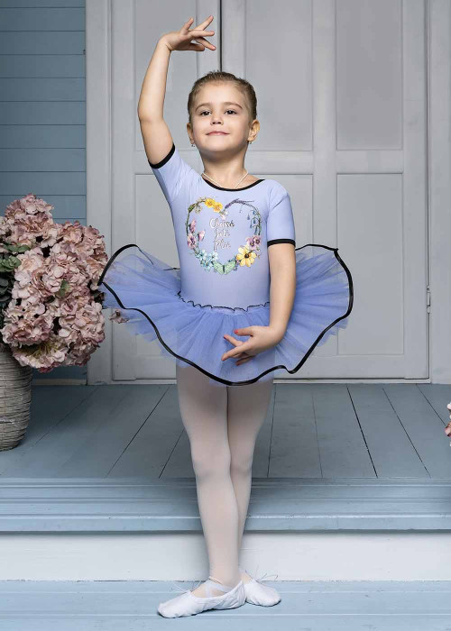 MELODIE babygirl tutu dress by Grand Prix 90%polyamide, 10%elastane, green tea, 122cm