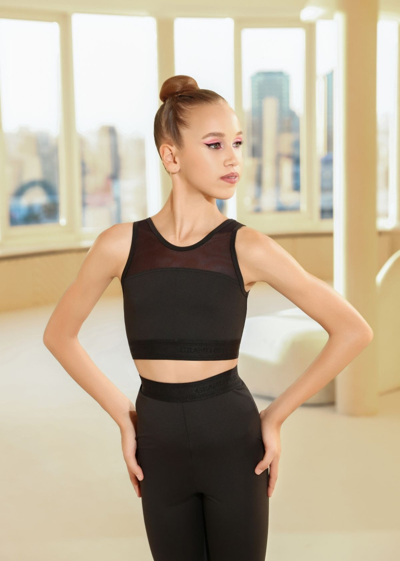 LUNARG - Лосины удлин. NELLY нейлон, черный, 140см