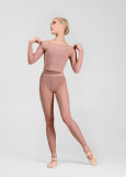 MIRALI top by Grand Prix mesh, corall almond, M-L