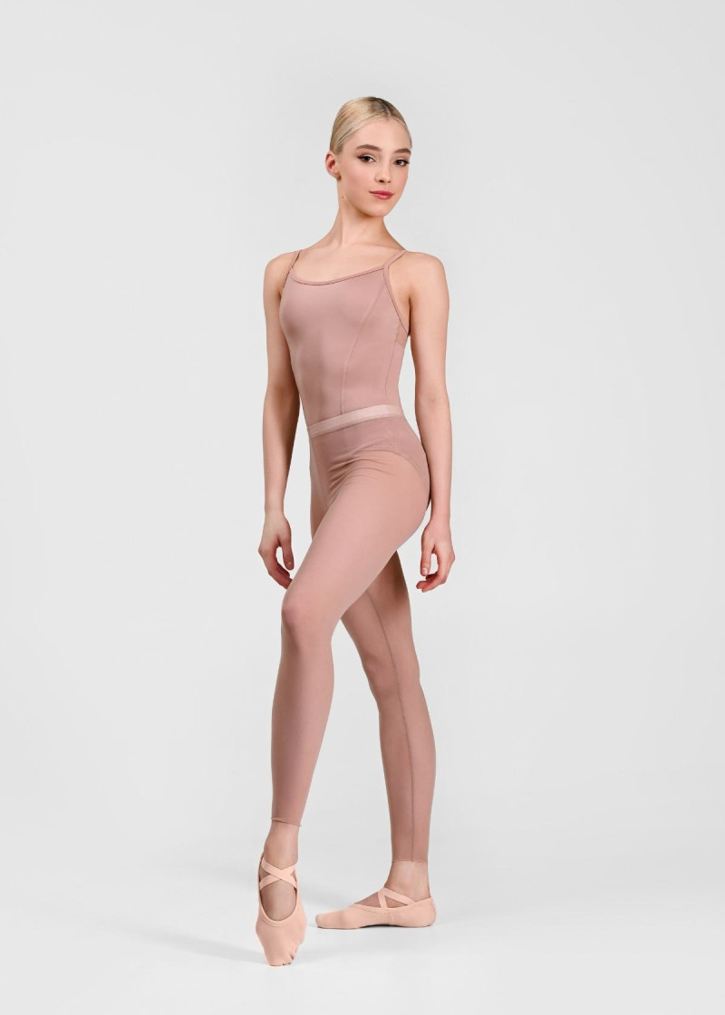 NILA mesh leggings by Grand Prix mesh, coral almond, XS