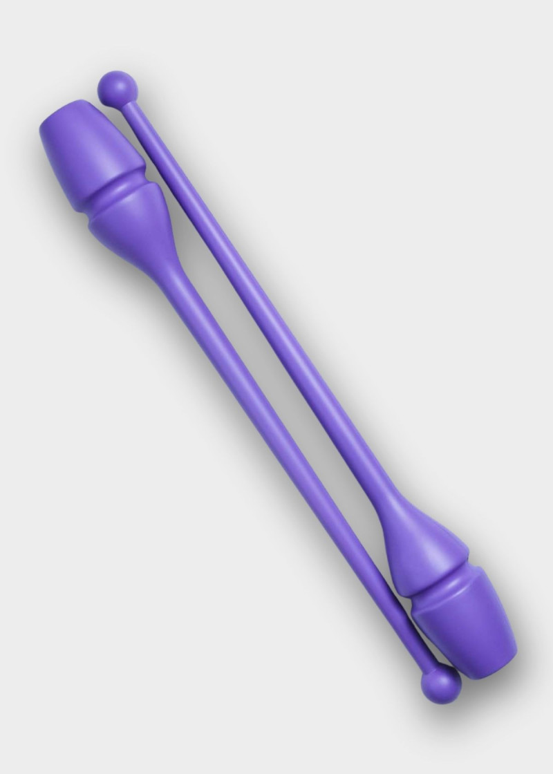 Clubs for gymnastics SASAKI NEW FIG M-34JKH, 40.5 rubber, Purple (PP), 40.5cm, 150g