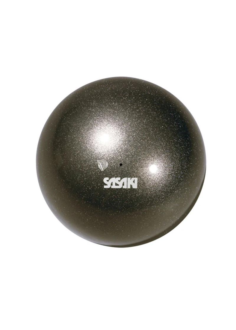 Ball for gymnastics SASAKI NEW FIG M-207M,18.5cm rubber, Gem Black (GMB), 18.5cm, 400g