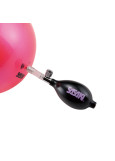 Pump for gymnastic ball SASAKI M-23P Black x Lavender (BxLD)