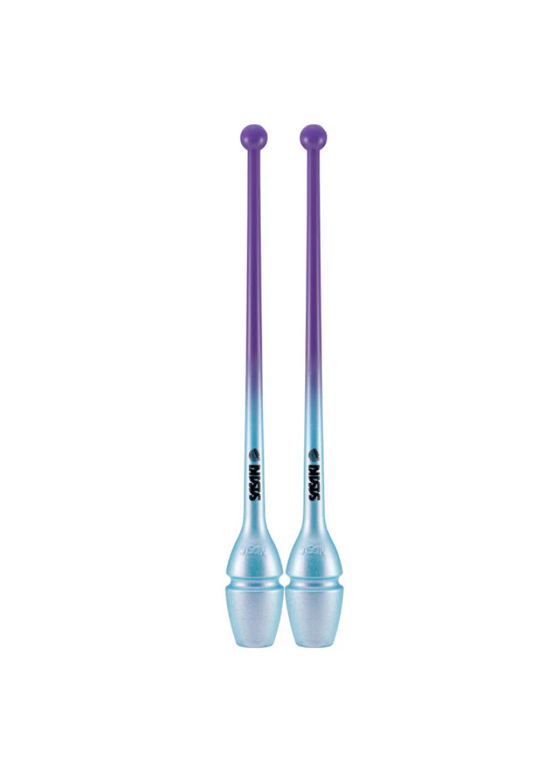 Булавы M-34JKGH NEW FIG резина, Purple x Light-blue (PPxLIBU), 40.5cm, 150g