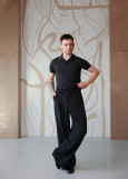 JORDAN - Брюки бальные для стандарта габардин, черный, 158см
