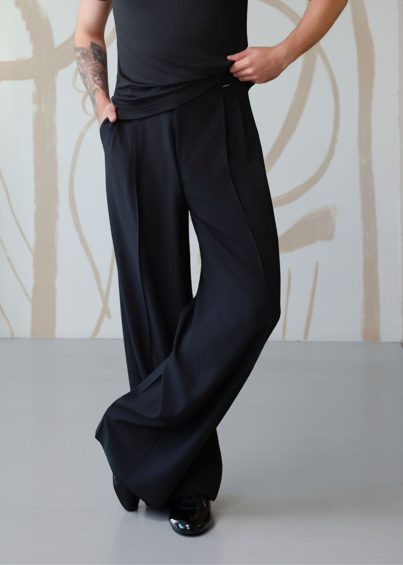 JORDAN - Брюки бальные для стандарта габардин, черный, 158см