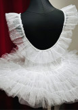 Costume FROST 90%cotton, 10%elastane, white, 134cm