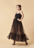 COCO ballroom skirt by Grand Prix tulle, black, 152-158cm