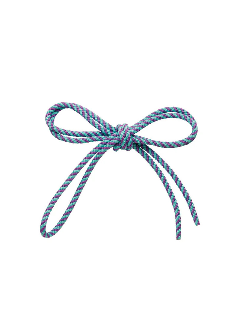 Rope for gymnastics SASAKI NEW FIG MJ-243, 2.5m polyester, Ice Mint x Violet (ICMIxVI), 2.5m