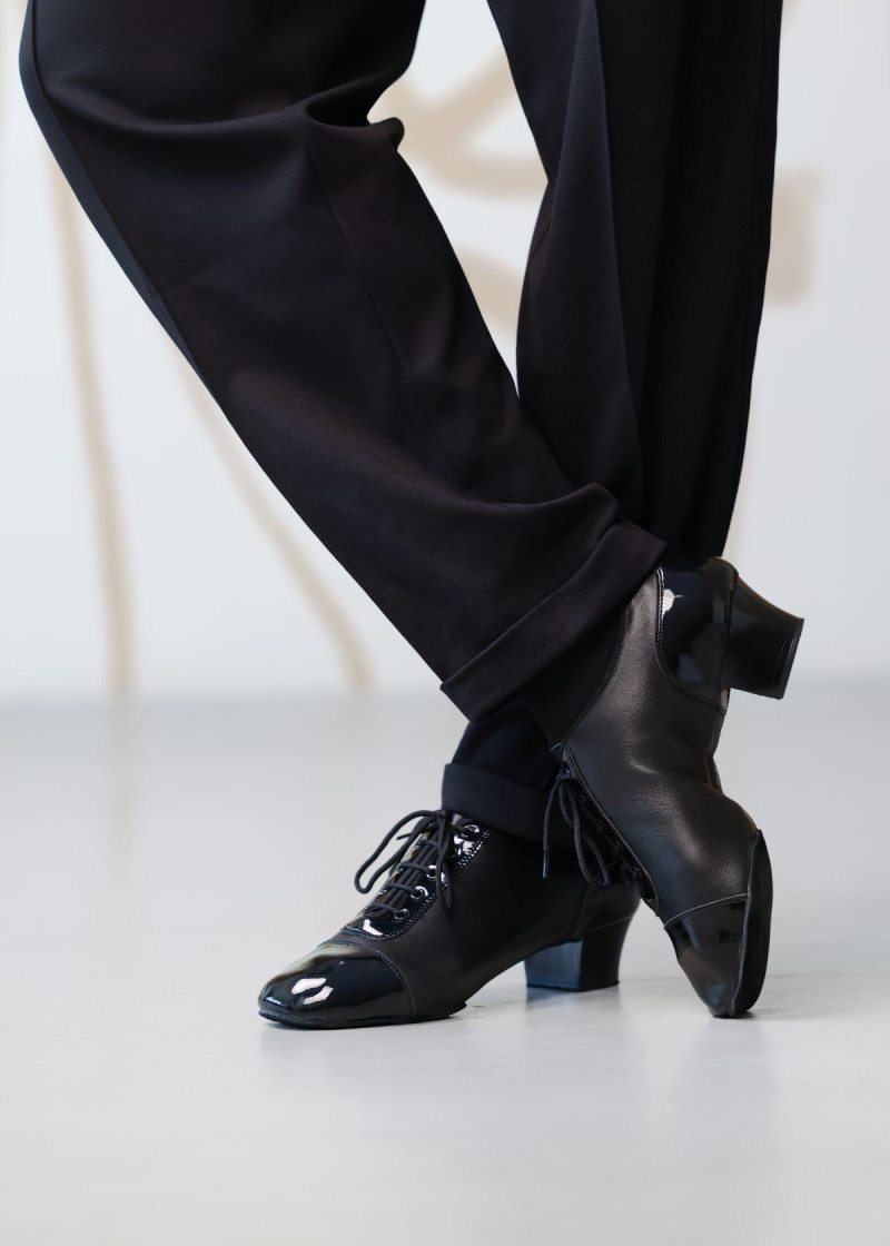 RICCARDO - МЛа 463 кожа+лак, черный, 38