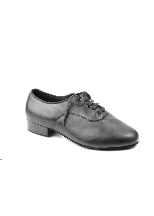 Mens Ballroom MAN 302 oxford textile, black, 33