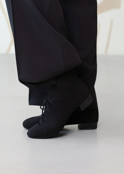 Men's Ballroom Shoes Grand Prix HAMILTON oxford textile, black, 36