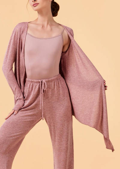 SONA top by Grand Prix melange jersey, dusty rose, 152-158cm