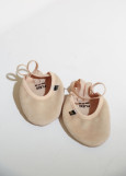 Half Shoes Grand Prix FLEXI microfiber, beige, 31-32