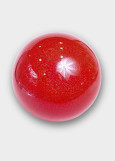Ball for gymnastics SASAKI NEW FIG M-207BRM,18,5cm rubber, Fluorescent-red (FRR), 18.5cm, 400g