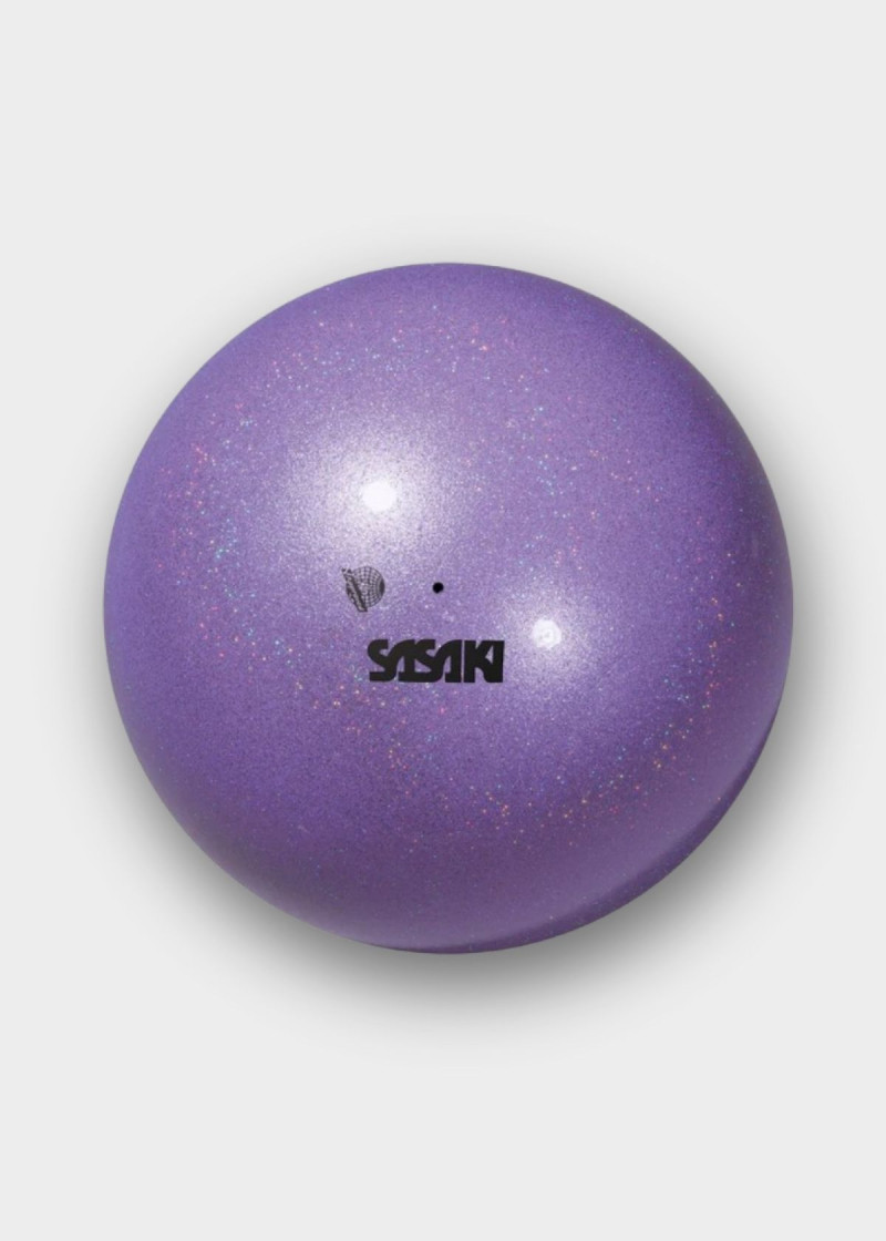 Ball for gymnastics SASAKI NEW FIG M-207BRM,18,5cm rubber, Purple (PP), 18.5cm, 400g