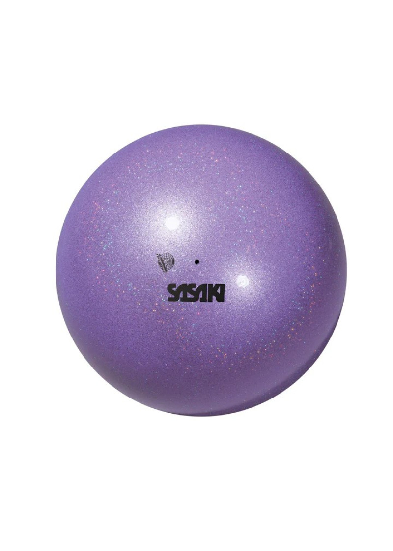 Ball for gymnastics SASAKI NEW FIG M-207BRM,18,5cm rubber, Purple (PP), 18.5cm, 400g