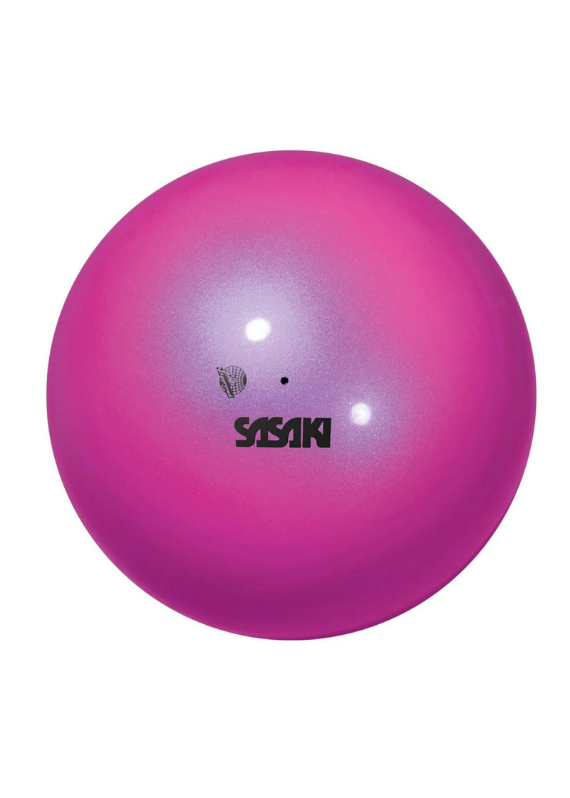 Ball for gymnastics SASAKI NEW FIG M-207MG, 18,5cm rubber, Orchid (ORC), 18.5cm, 410g