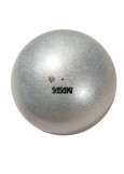 Ball for gymnastics SASAKI NEW FIG M-207M,18.5cm rubber, Silver (SI), 18.5cm, 400g