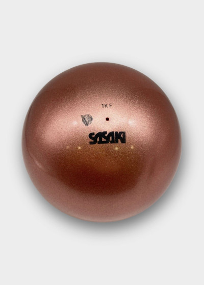 Ball for gymnastics SASAKI NEW FIG M-207M,18.5cm rubber, ApricotPink (APCP), 18.5cm, 400g