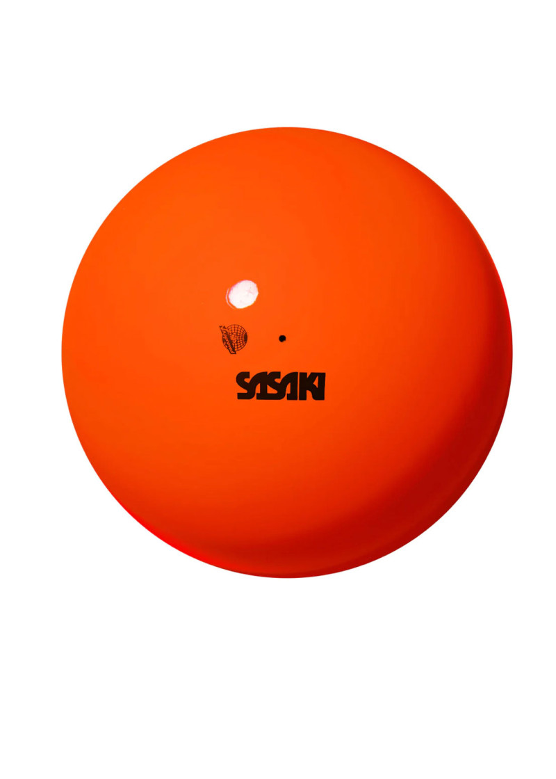 Ball for gymnastics SASAKI NEW FIG M-20A, 18,5cm rubber, Fresh Orange(FRO), 18.5cm, 400g