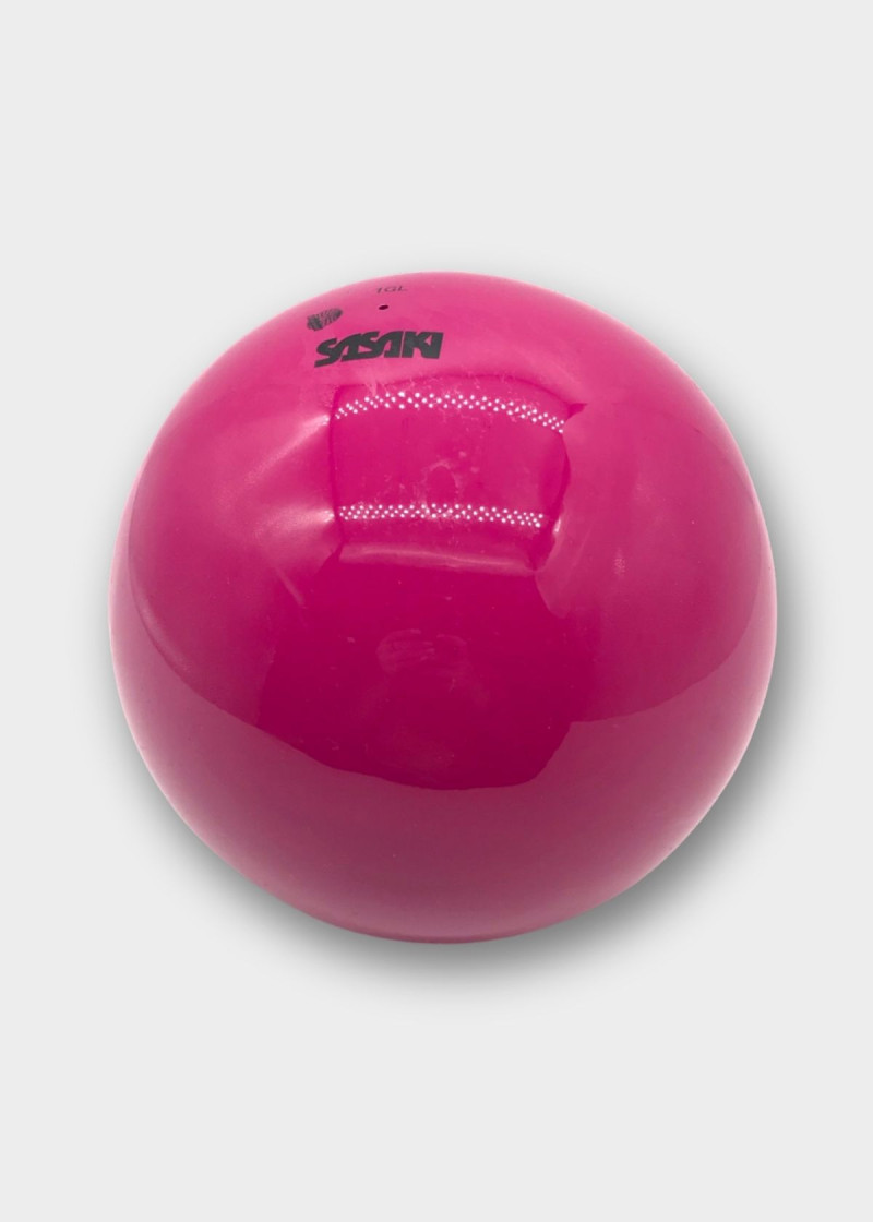 Ball for gymnastics SASAKI NEW FIG M-20A, 18,5cm rubber, Raspberry (RS), 18.5cm, 400g