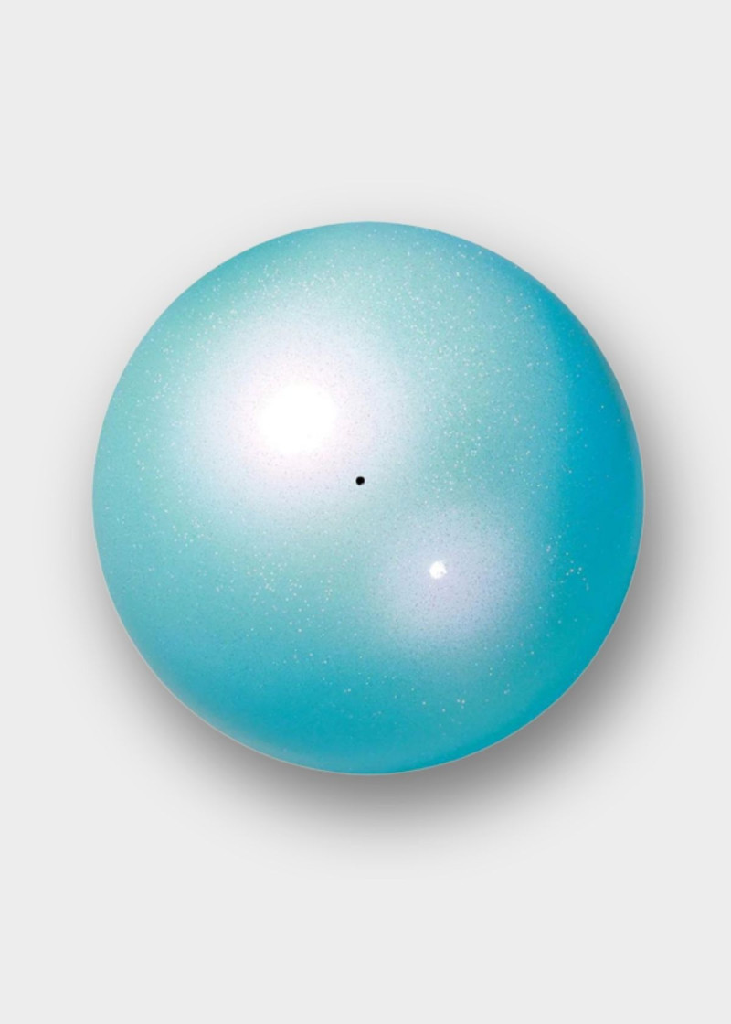 Ball for gymnastics SASAKI NEW FIG M-207MAU rubber, Light-blue (LIBU), 17cm