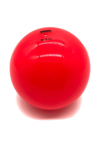 Ball for gymnastics SASAKI M-21C rubber, Red (R), 15cm, 300g