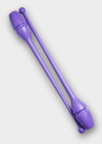 Clubs for gymnastics SASAKI NEW FIG M-34H, 44cm rubber, Purple (PP), 44cm, 150g