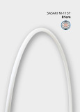 Обруч M-11ST пластик, White (W), 81cm, 300g