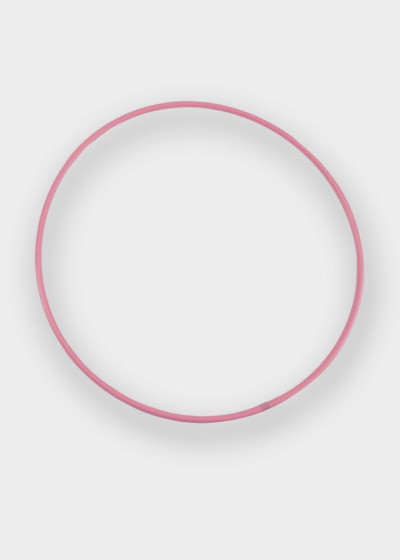 Hoop for gymnastics SASAKI M-13 polyethylene, Pink (P), 70cm, 260g