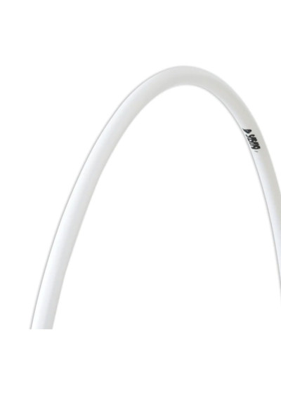 Hoop for gymnastics SASAKI M-14 polyethylene, white, 89cm, 300g