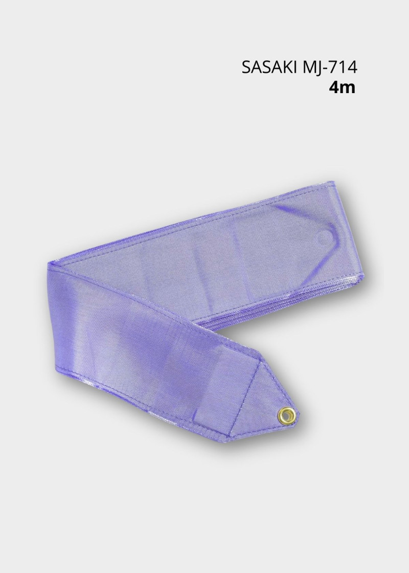 Ribbon for gymnastics SASAKI MJ-714, 4m rayon, Lavender (LD), 4m