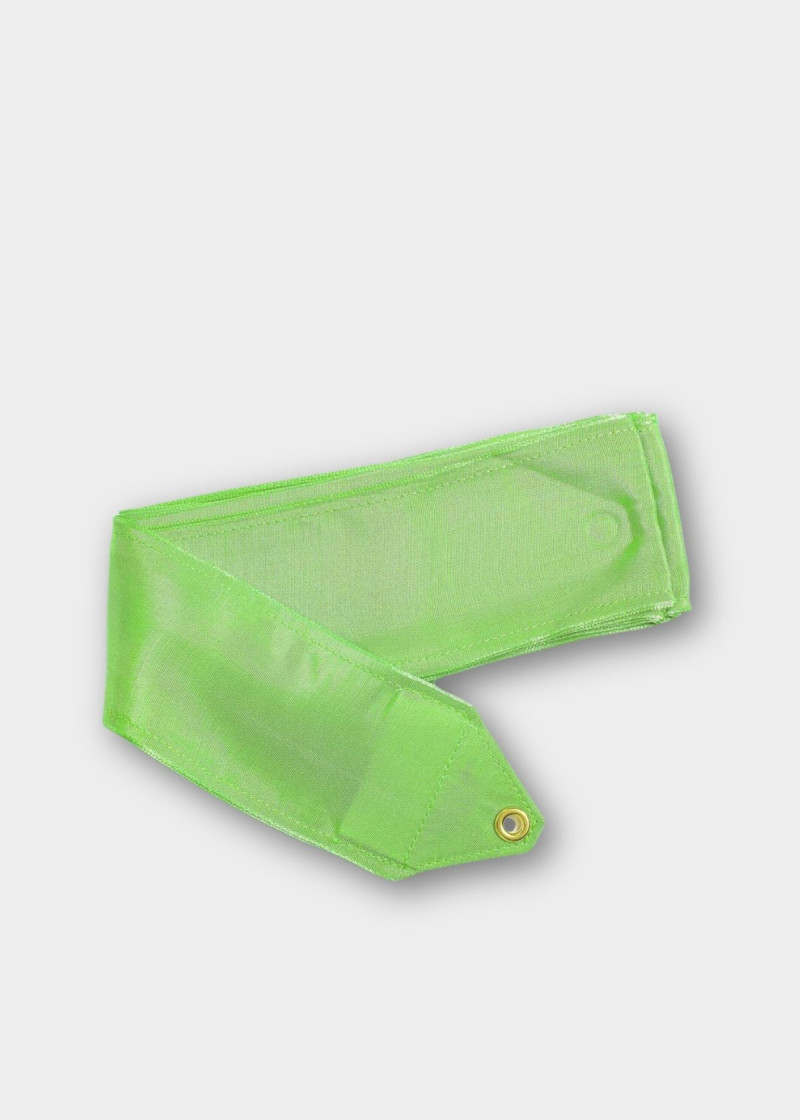 Лента MJ-715 сатин-шелк, Peppermint-green (PEG), 5m