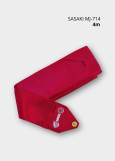 Ribbon for gymnastics SASAKI MJ-714, 4m rayon, Red (R), 4m