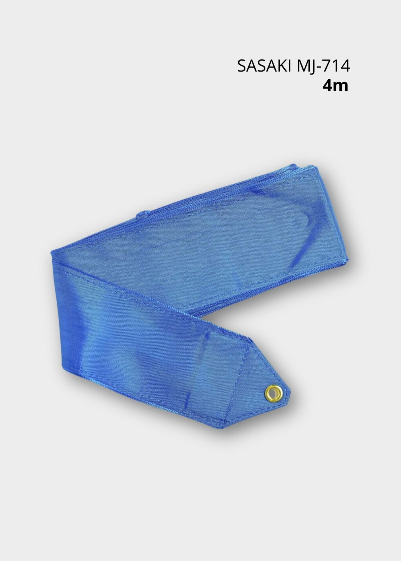 Ribbon for gymnastics SASAKI MJ-714, 4m rayon, Turquoise-blue (TQBU), 4m