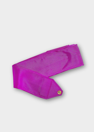 Ribbon for gymnastics SASAKI NEW FIG M-71, 6м rayon, Cherry-pink (CYP), 6m