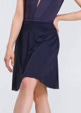 Wrap skirt OLIVERIA mesh, deep cobalt, M(48cm)