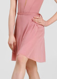 Wrap skirt OLIVERIA mesh, nostalgia rose, M(48cm)