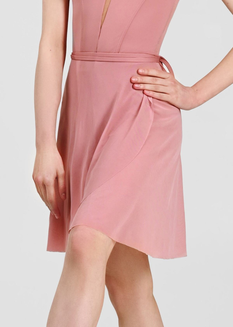 Wrap skirt OLIVERIA mesh, nostalgia rose, M(48cm)