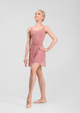 Wrap skirt OLIVERIA mesh, nostalgia rose, S(40cm)