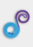 Rope for gymnastics SASAKI NEW FIG M-280TS, 3m nylon, LightBlue × Purple (LIBUxPP), 3m