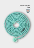 Rope for gymnastics SASAKI NEW FIG M-280, 3m nylon, Peppermint-green (PEG), 3m