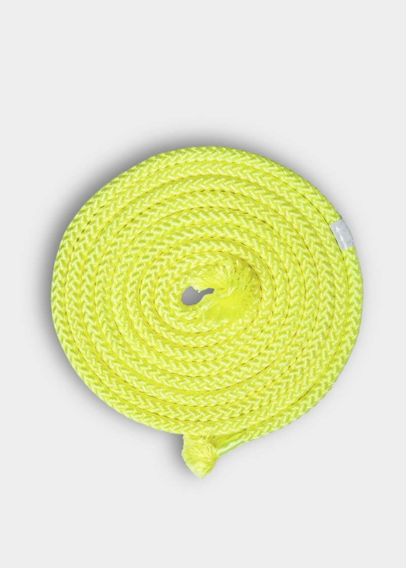 Rope for gymnastics SASAKI NEW FIG M-280, 3m nylon, Yellow (Y), 3m