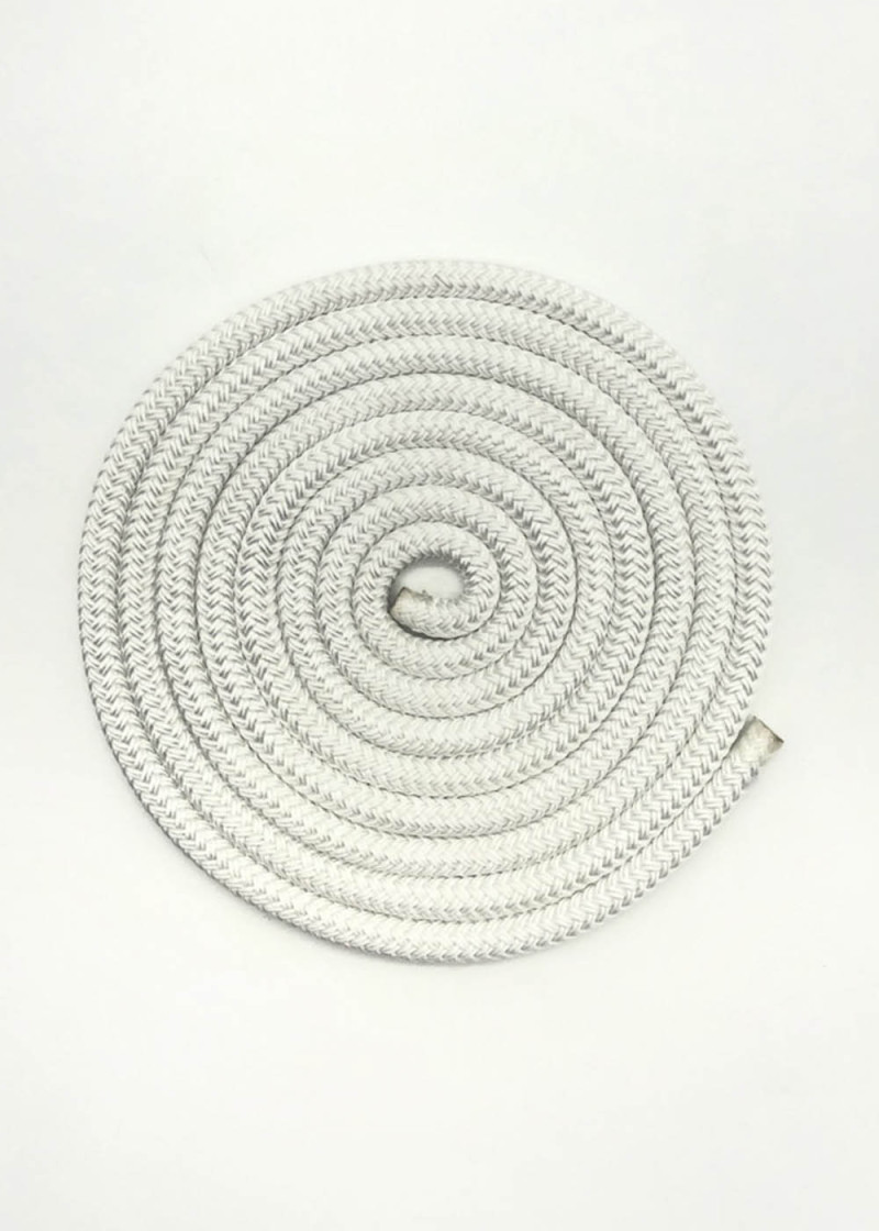 Rope for gymnastics SASAKI MJ-240, 2.5m polyester, White (W), 2.5m