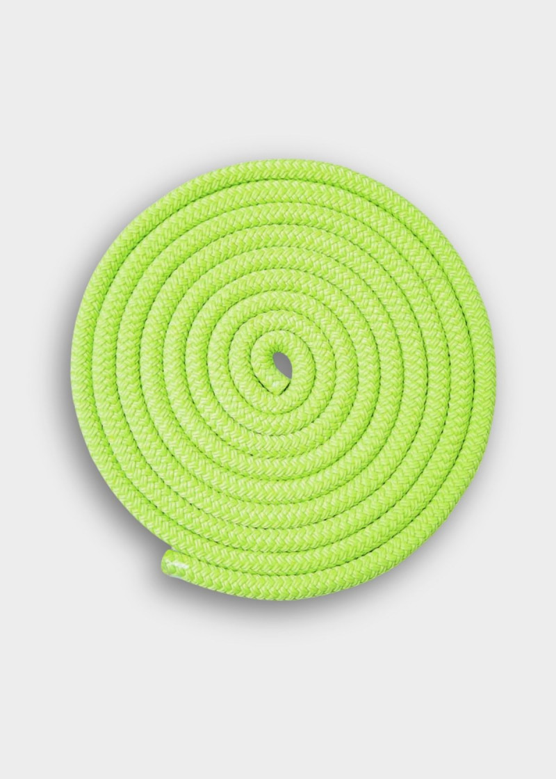Rope for gymnastics SASAKI MJ-240, 2.5m polyester, Green (G), 2.5m