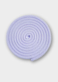 Rope for gymnastics SASAKI MJ-240, 2.5m polyester, Lavender (LD), 2.5m