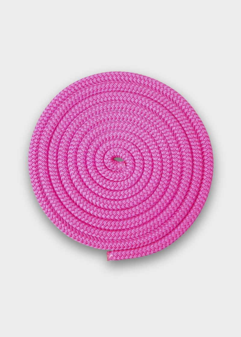 Rope for gymnastics SASAKI MJ-240, 2.5m polyester, Pink (P), 2.5m